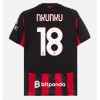 AC Milan Christopher Nkunku #18 Hjemmedrakt 2025-26 Kortermet